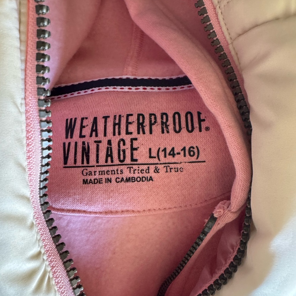 NWT Weatherproof Vintage Youth Hoodie & Vest - Picture 7 of 7